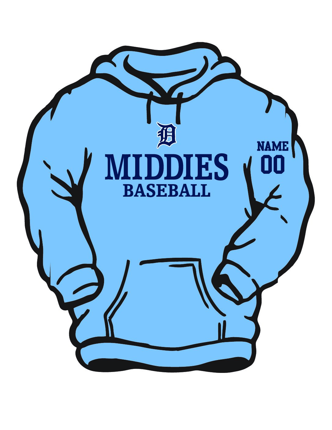 100% Polyester Hoodie