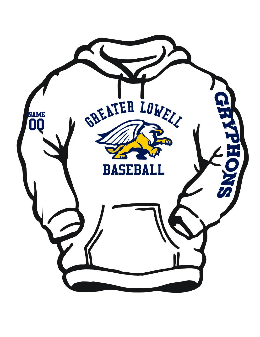 White Soft Style Hoodie