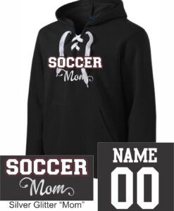 Soccer Mom Lace up Hoodie