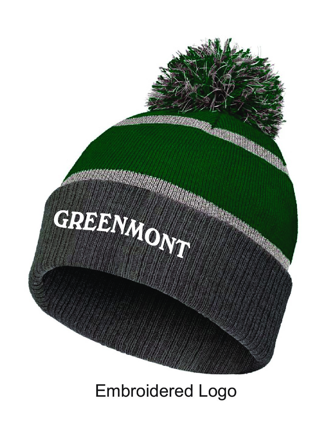 Knit Cap with Pom Pom