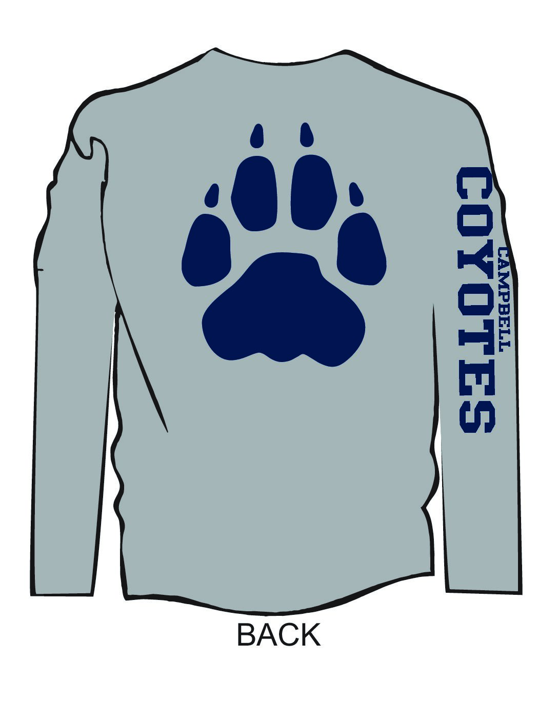 Grey Long Sleeve T-Shirt