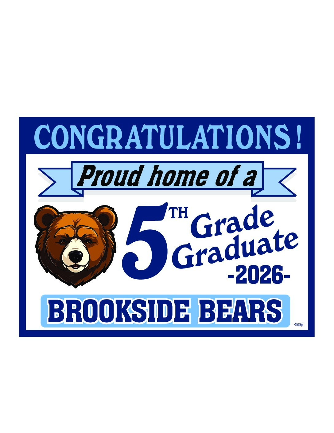 Graduation Lawn Sign 2026