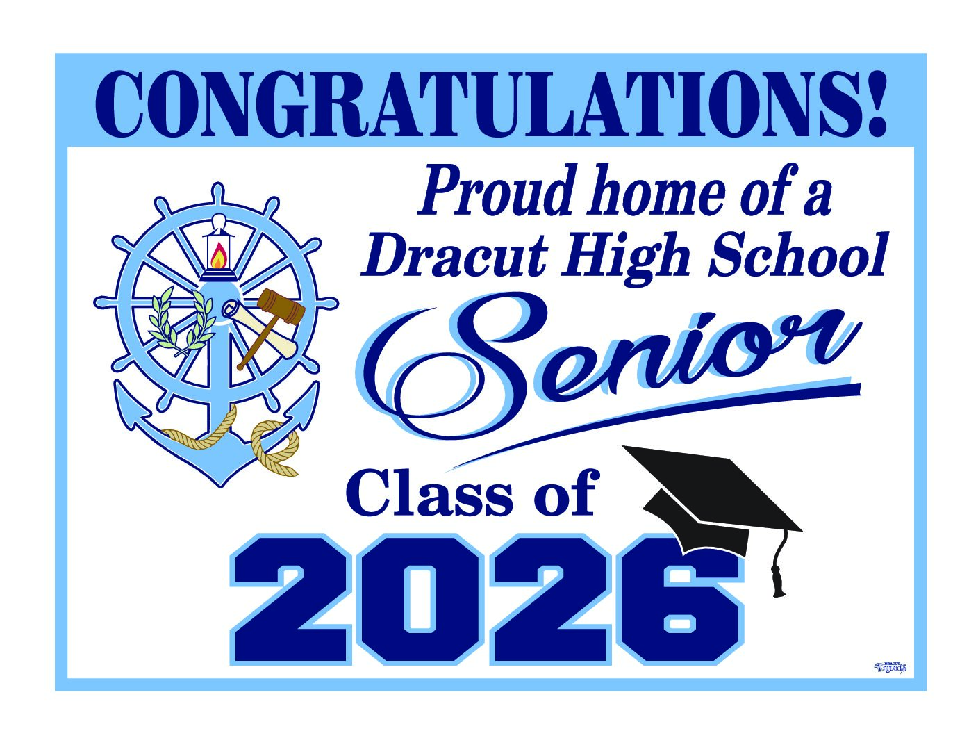 DHS Senior Graduation Sign