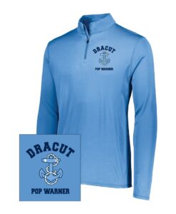 Columbia Blue 1/4 Zip Pullover