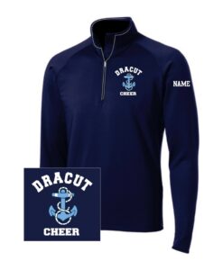 Adult 1/4 Zip Pullover - Navy Cheer