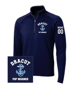 Adult 1/4 Zip Pullover - Navy