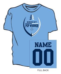 Moisture Wicking T-shirt - Columbia Blue