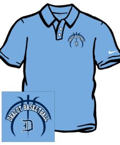 Nike Dri-Fit Polo Columbia Blue